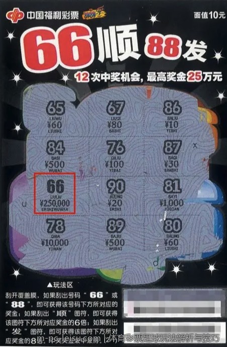 体育彩票足球玩法解析与技巧